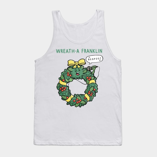 Wreath-a Franklin Tank Top by CarlBatterbee